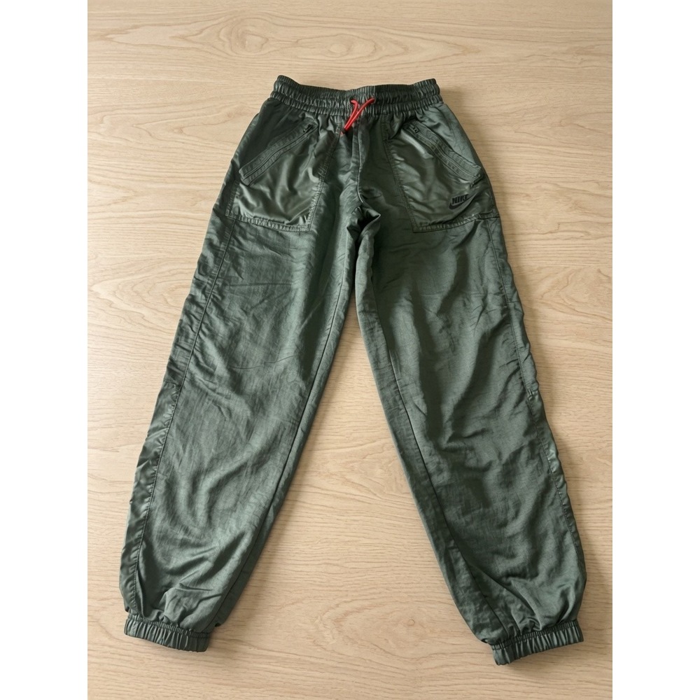 Nike Sportswear Tech Woven Cargo Joggers Mens XS Cadet Green CI7905-326